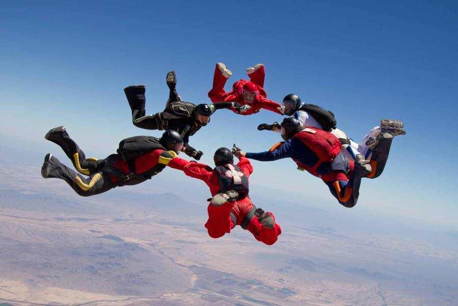 skydiving cost in india